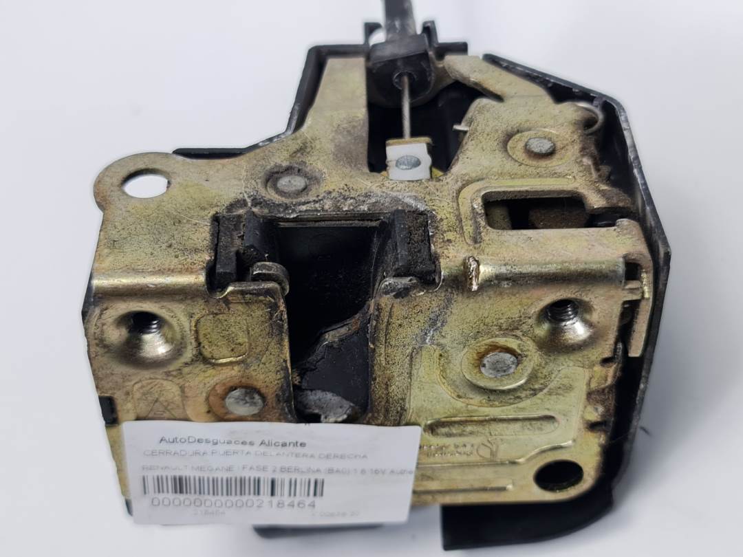 CERRADURA PUERTA DELANTERA DERECHA - 8200078870 - RENAULT - MEGANE I FASE 2 GANDTOUR (KA..)