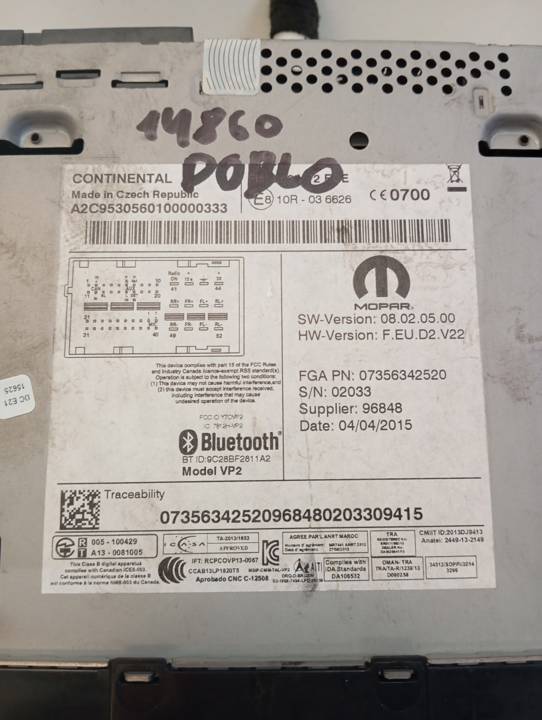 SISTEMA AUDIO / RADIO CD