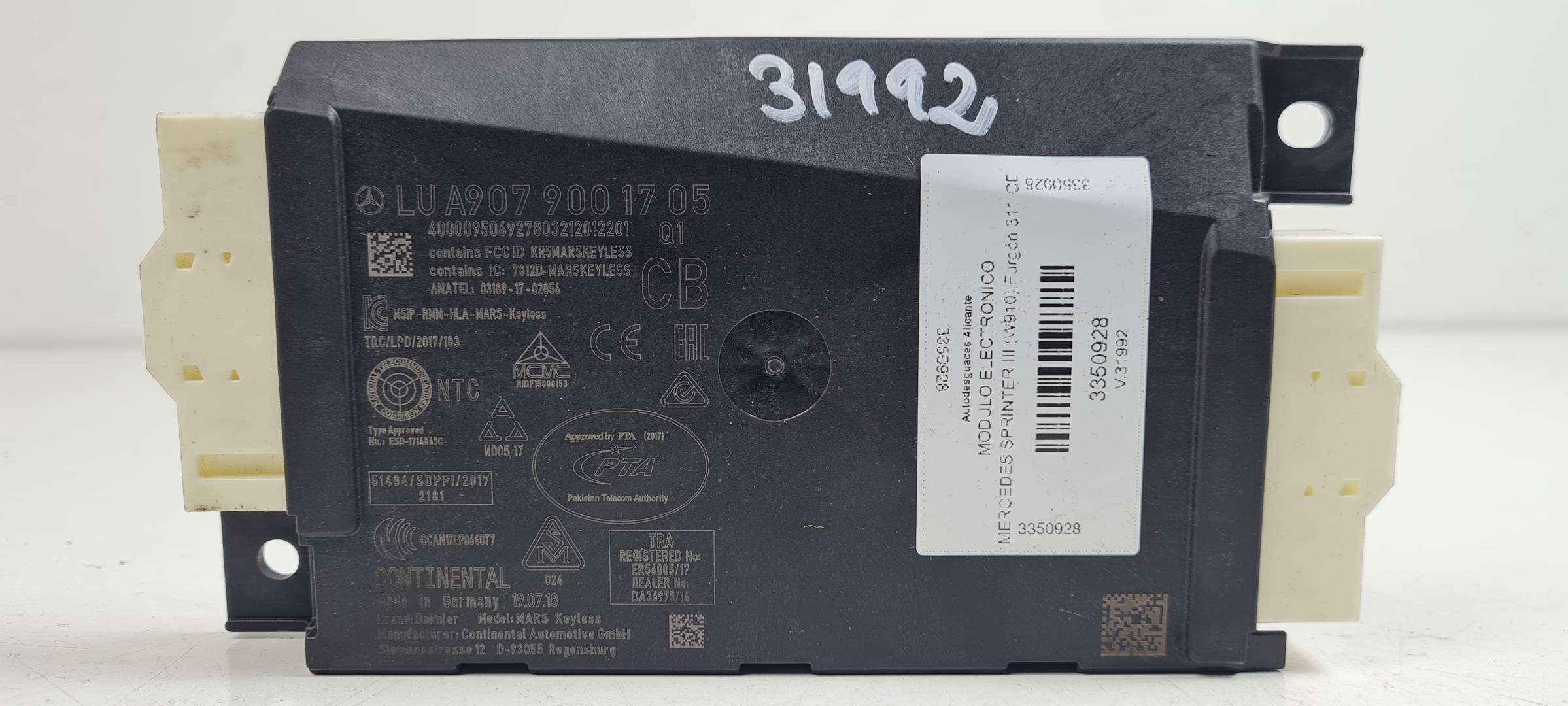 MODULO ELECTRONICO - A9079001705 - MERCEDES - SPRINTER III (W910)