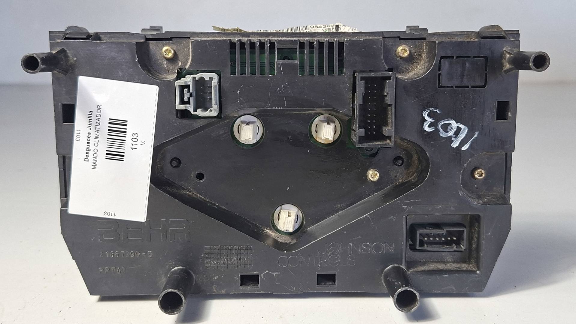 Foto 2 de Mando Climatizador Peugeot 307 Break / SW (s1) (2002–2005)