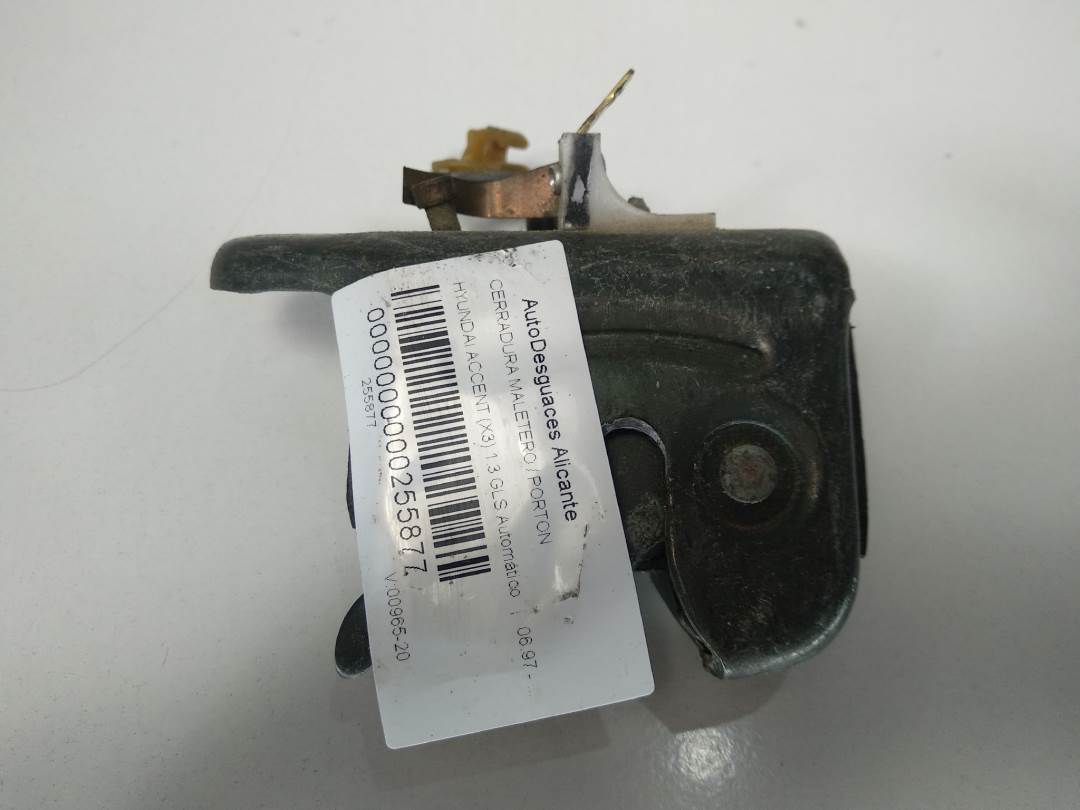 CERRADURA MALETERO / PORTON - HYUNDAI - ACCENT (X3)