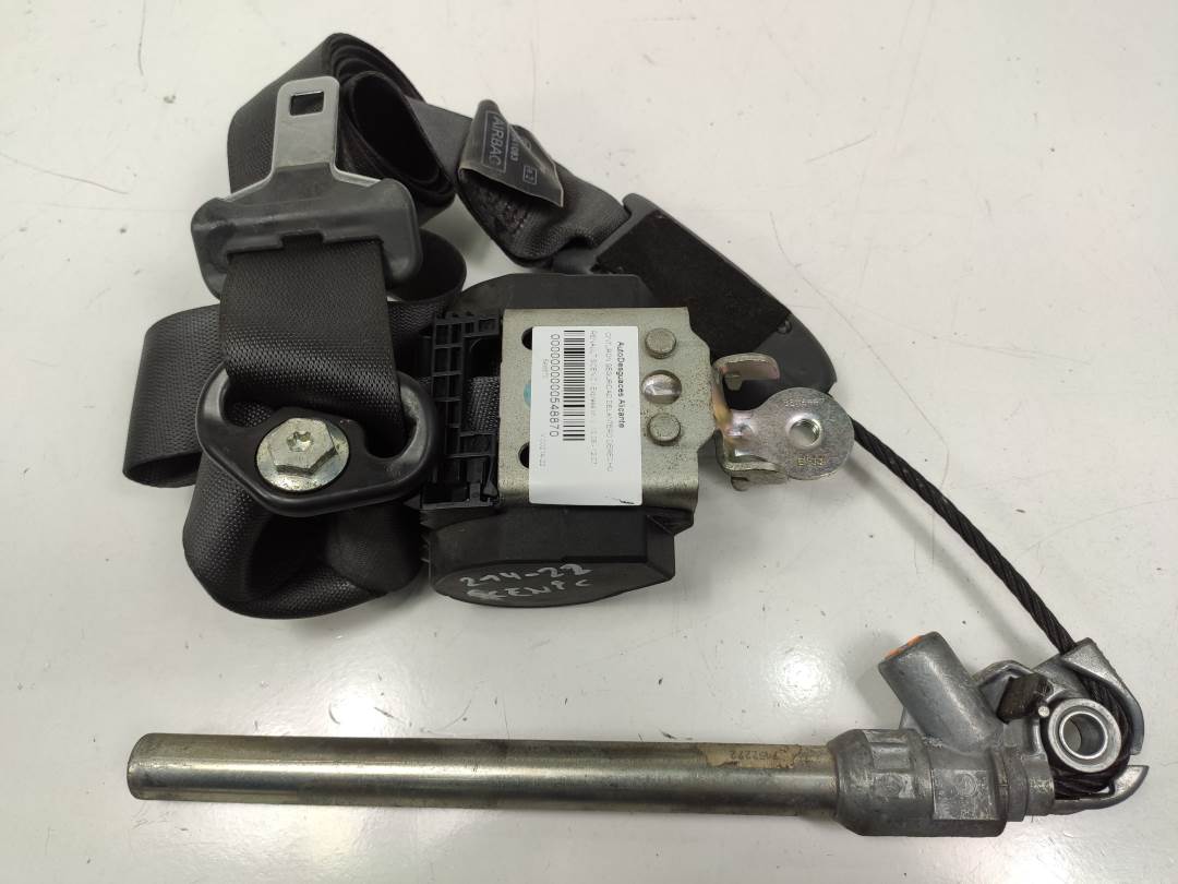 CINTURON SEGURIDAD DELANTERO DERECHO - RENAULT - SCENIC II (X84,JM)