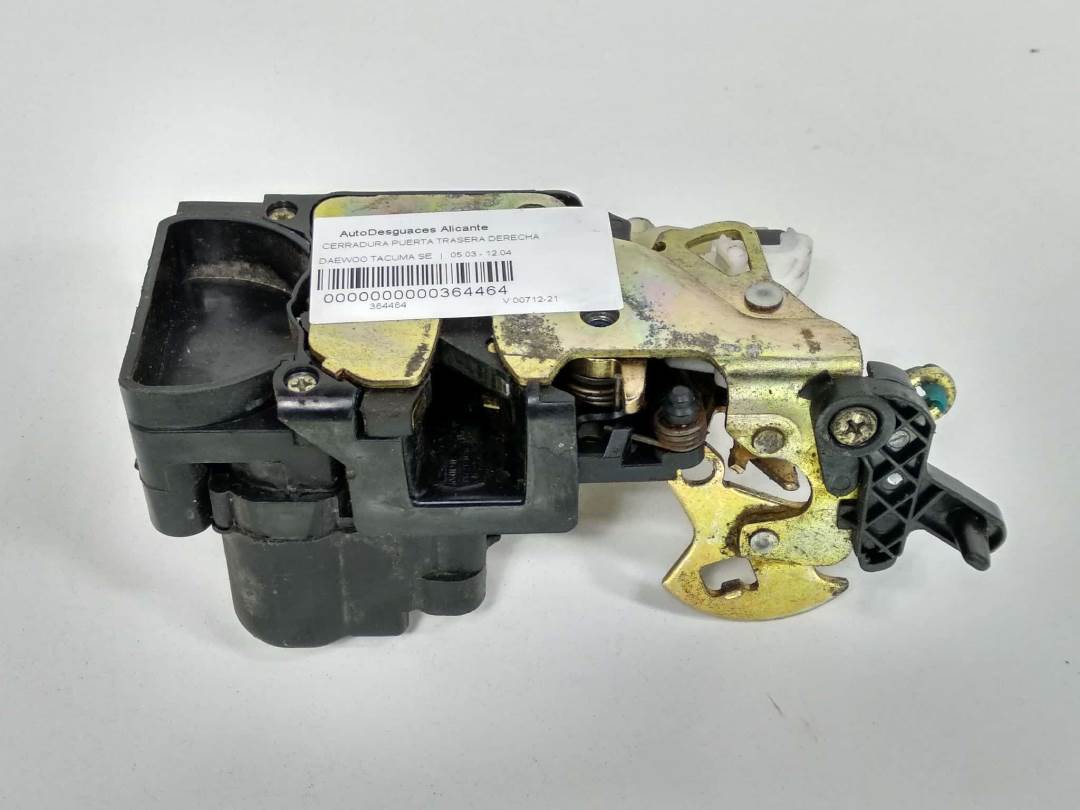 CERRADURA PUERTA TRASERA DERECHA - DAEWOO - TACUMA