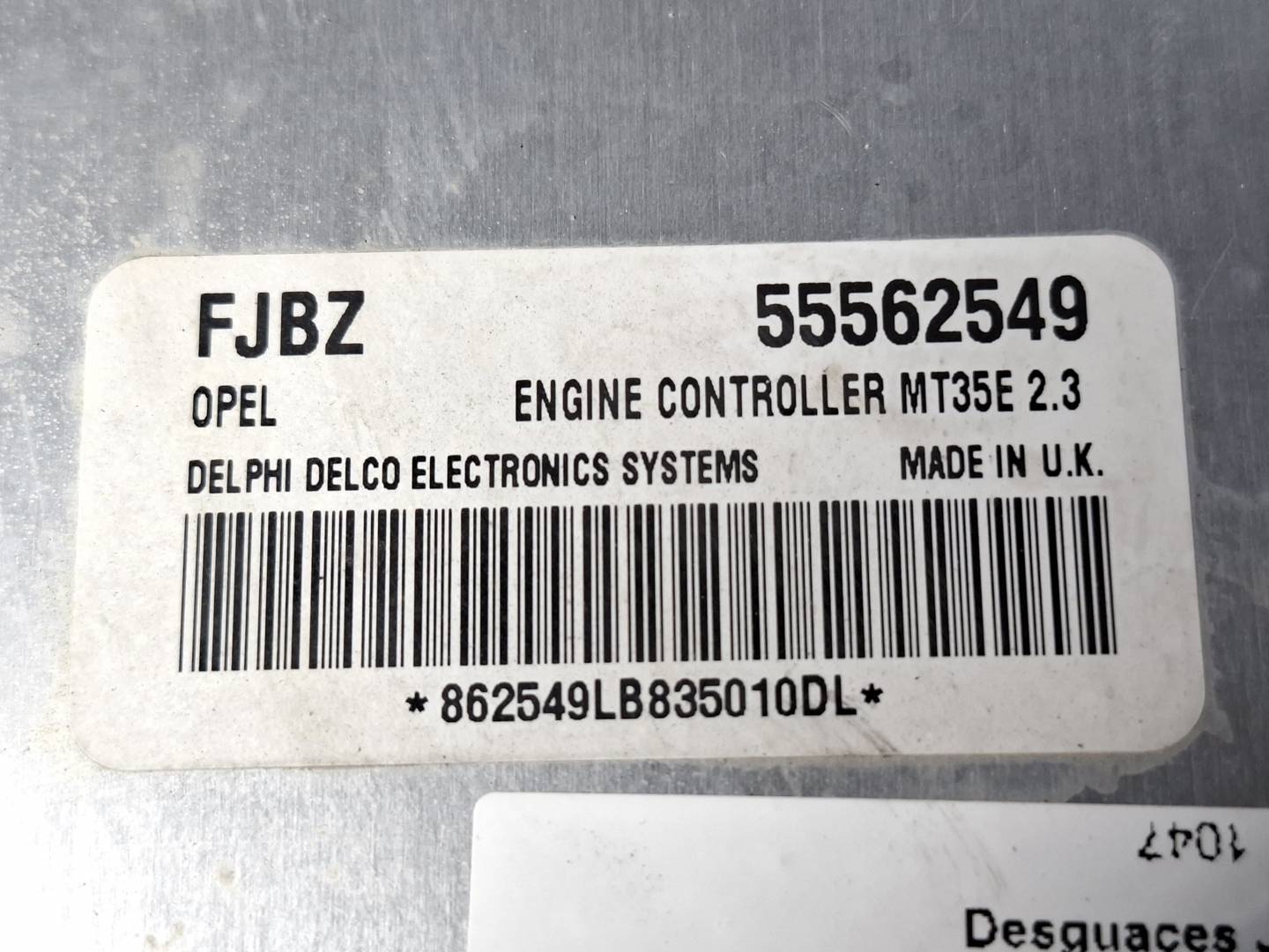 Foto 5 de Centralita Motor UCE Opel Astra GTC (2006–2012)