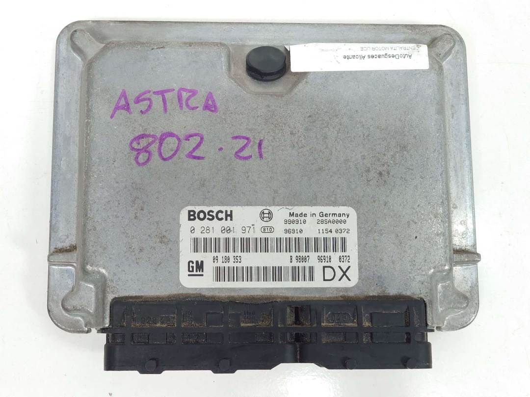 CENTRALITA MOTOR UCE - 0281001971 - OPEL - ASTRA G BERLINA