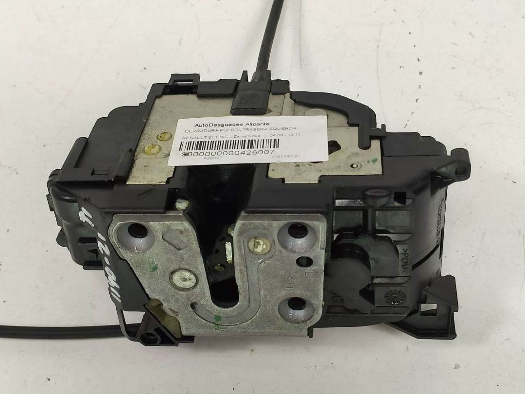 CERRADURA PUERTA TRASERA IZQUIERDA - 825030032R - RENAULT - SCENIC III (JZ)
