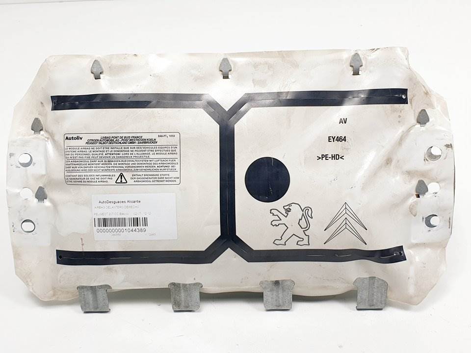 AIRBAG DELANTERO DERECHO - 9683408580 - PEUGEOT - 207 CC