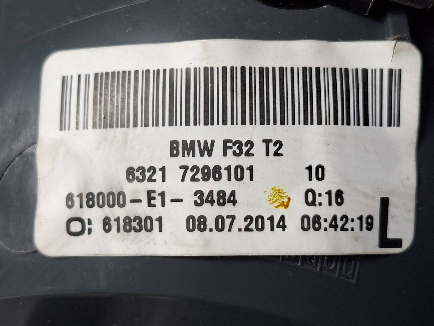Foto 4 de Piloto Trasero Izquierdo Interior BMW Serie 4 F33 (2013)