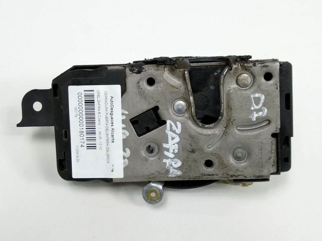 Serrure de porte avant gauche - 13210746 - OPEL - ZAFIRA B