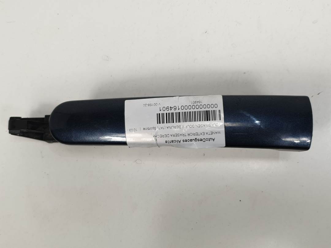 MANETA EXTERIOR TRASERA DERECHA - 3B0637207 - VOLKSWAGEN - GOLF PLUS (5M1)