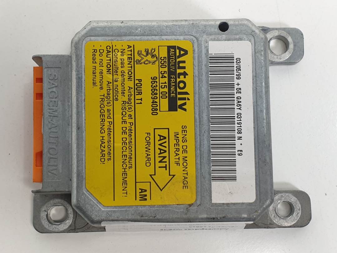 CENTRALITA AIRBAG - 550541500 - PEUGEOT - 206 BERLINA