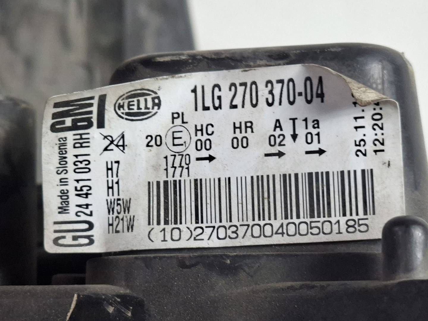 Foto 5 de Faro Izquierdo Opel Astra H Ber. (2006–2010)