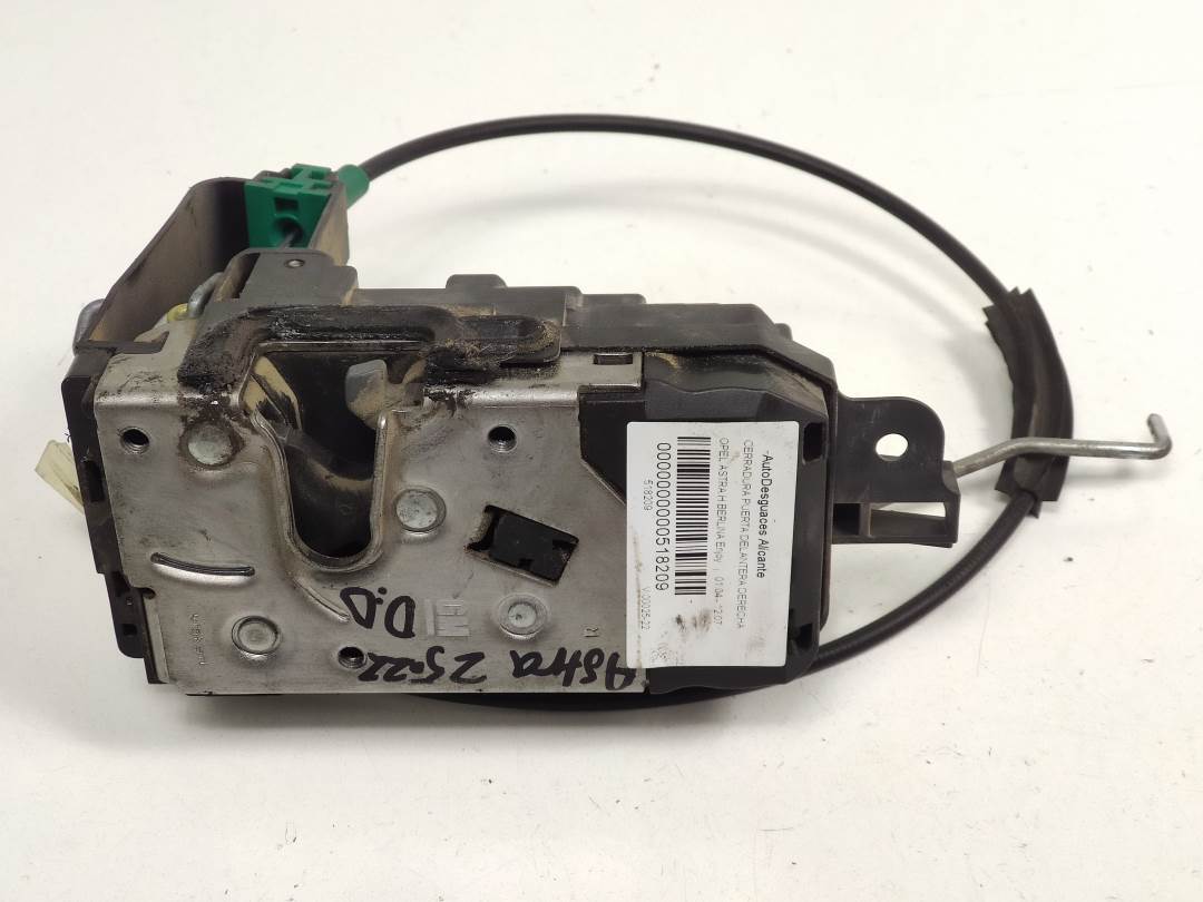 CERRADURA PUERTA DELANTERA DERECHA - 13210749 - OPEL - ASTRA H BERLINA