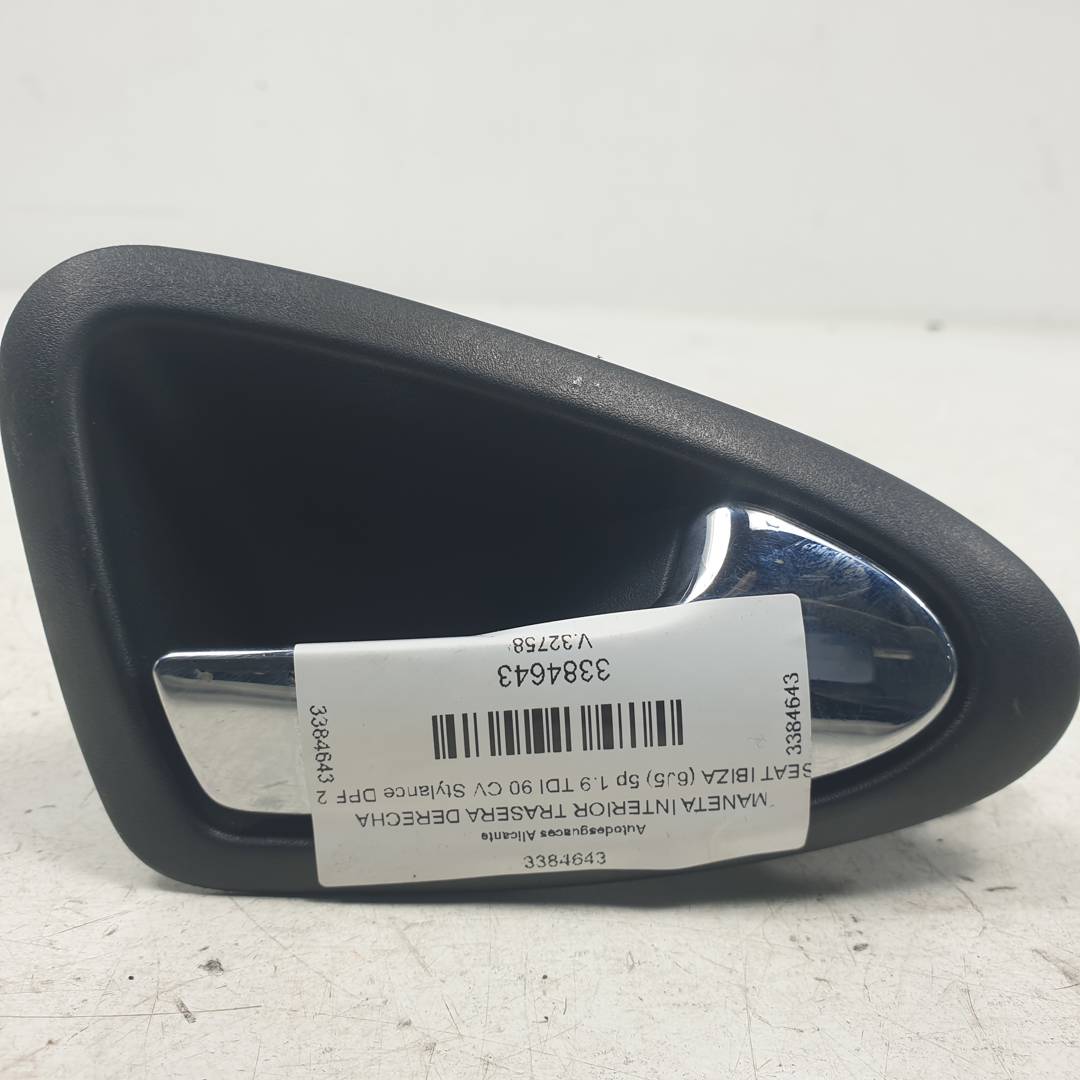 MANETA INTERIOR TRASERA DERECHA - 6J4839114 - SEAT - IBIZA (6J5)