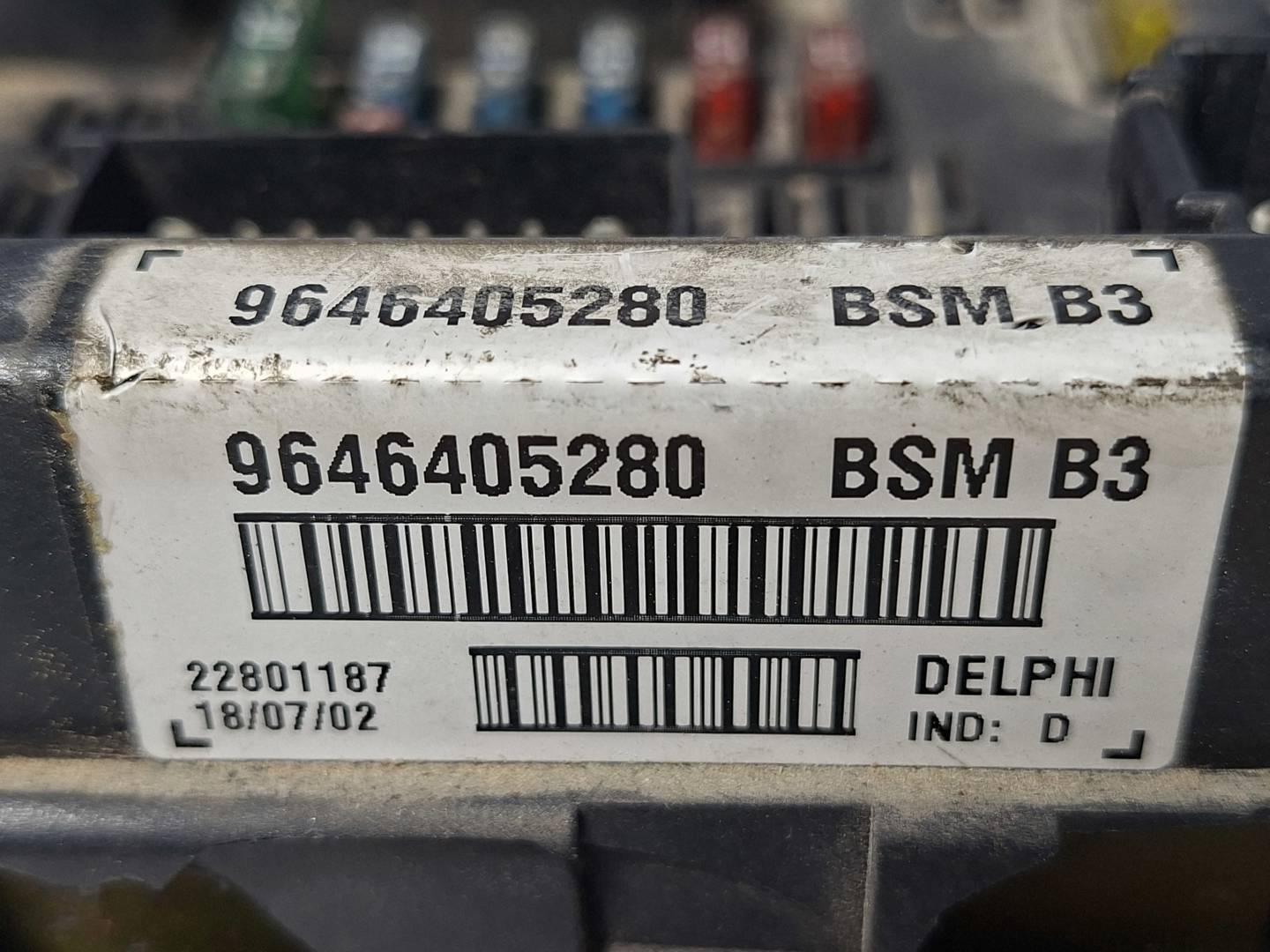 Foto 3 de Caja Reles / Fusibles Citroen Xsara Berlina (1997–2005)