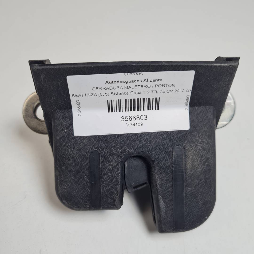 CERRADURA MALETERO / PORTON - 6J4827505B - SEAT - IBIZA (6J5)