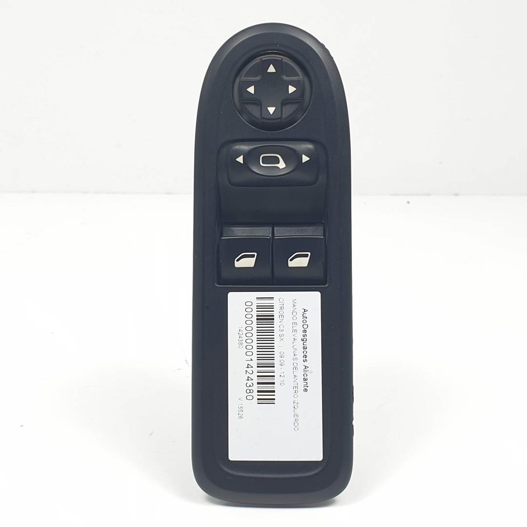 Commande de lève-vitre avant gauche - 96647495XT - CITROEN - C3