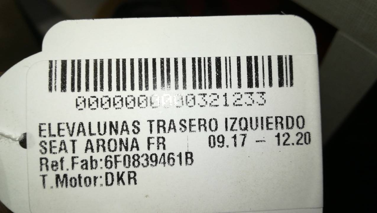 ELEVALUNAS TRASERO IZQUIERDO