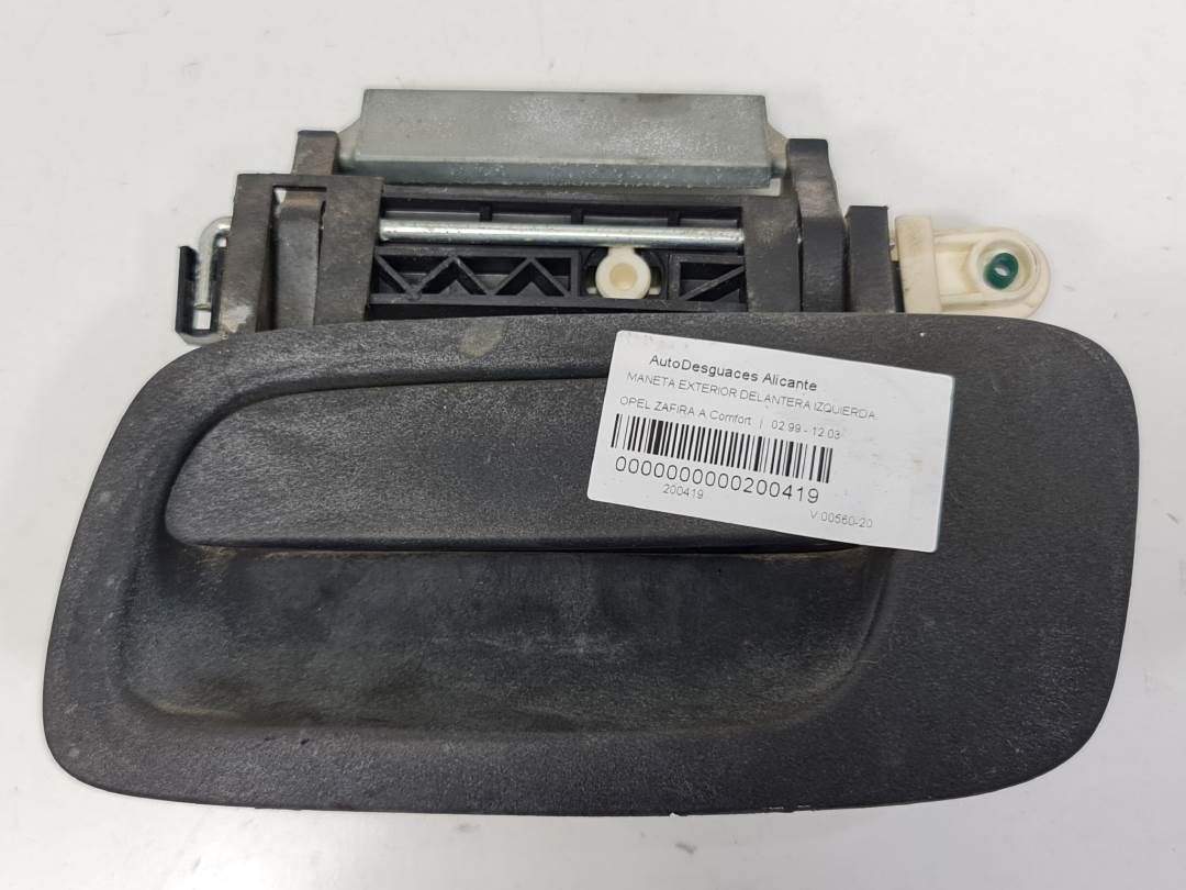 MANETA EXTERIOR DELANTERA IZQUIERDA - OPEL - ZAFIRA A