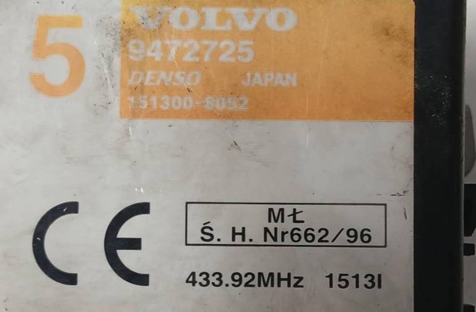 Foto 4 de Modulo Electronico Volvo V70 Familiar (1996–2000)