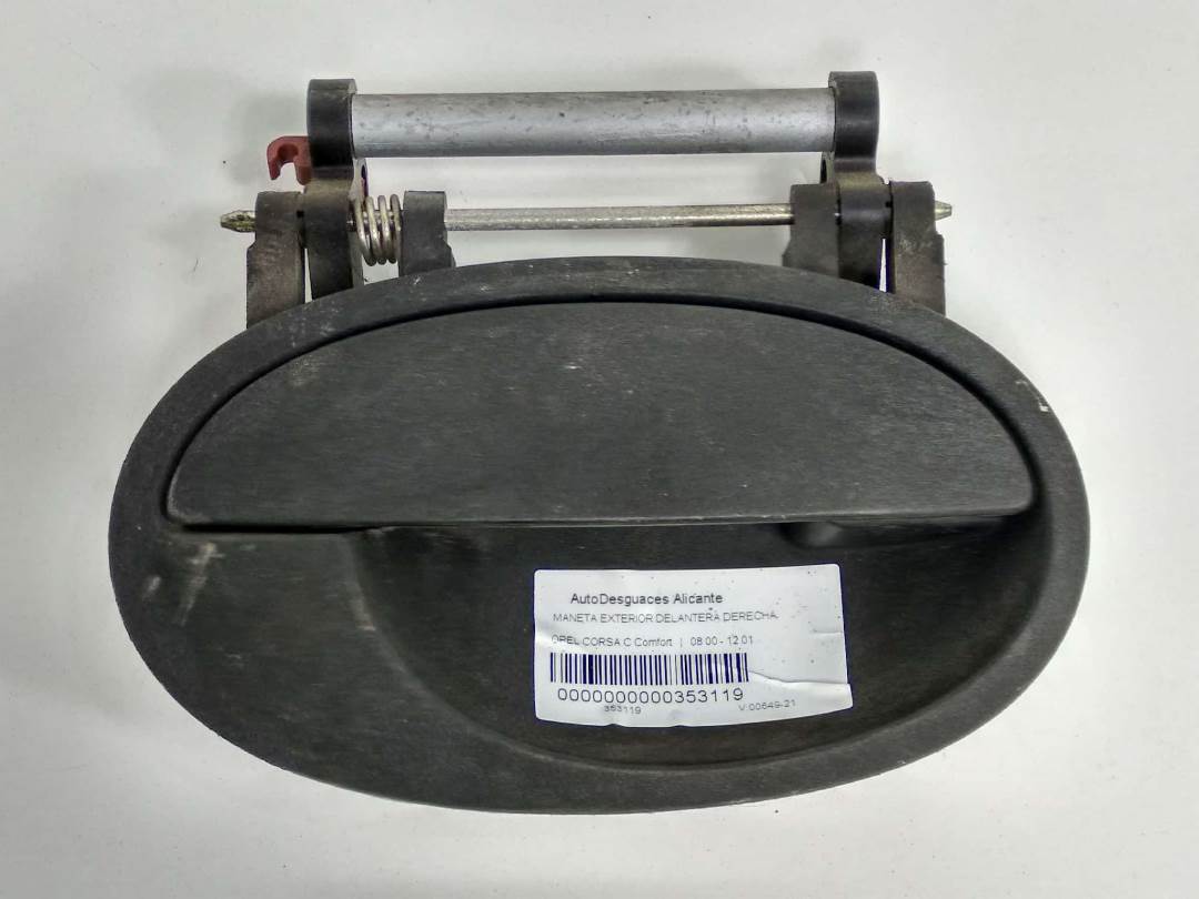 MANETA EXTERIOR DELANTERA DERECHA - 22175 - OPEL - CORSA C