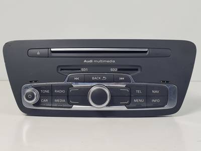 SISTEMA AUDIO / RADIO CD 8U1035192D AUDI Q3 (8U) (2011 - 2018) Autodesguaces Alicante