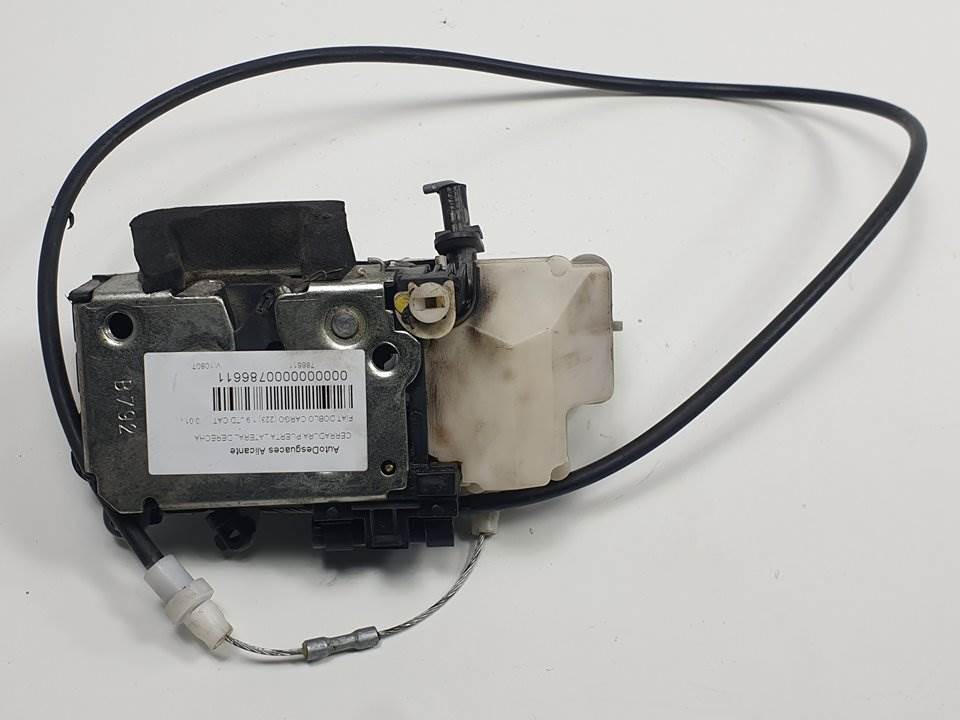 CERRADURA PUERTA LATERAL DERECHA - FIAT - DOBLO (119)