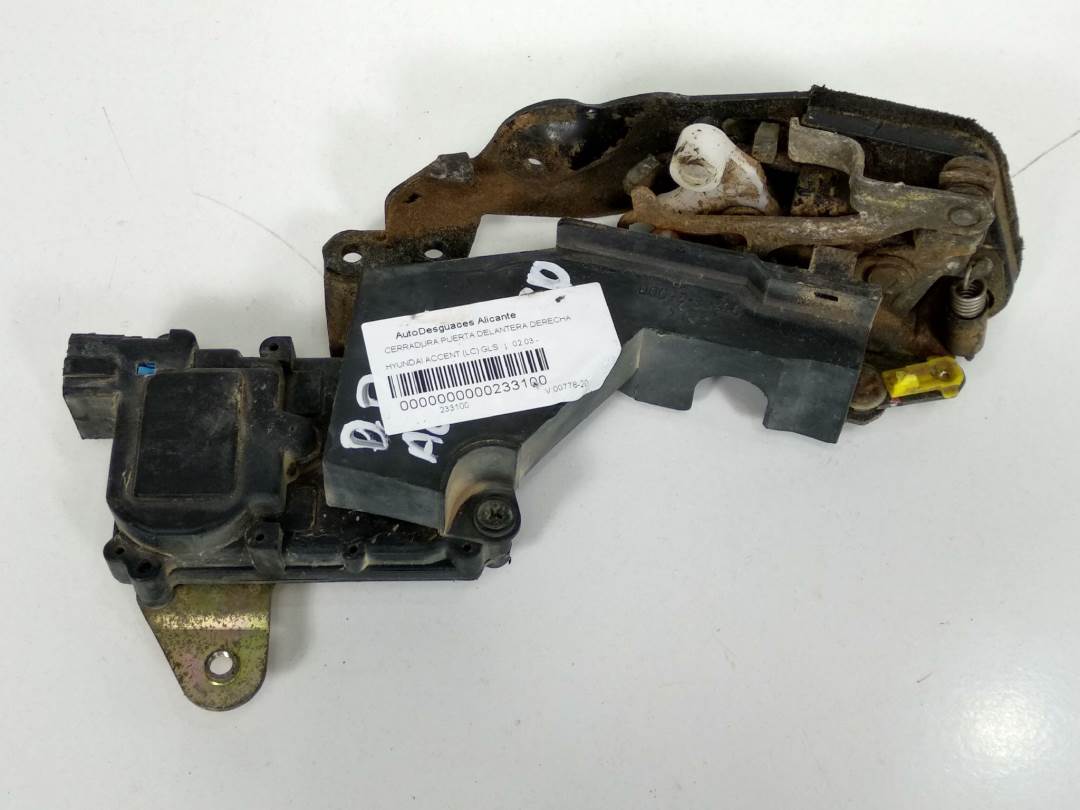 CERRADURA PUERTA DELANTERA DERECHA - HYUNDAI - ACCENT (LC)