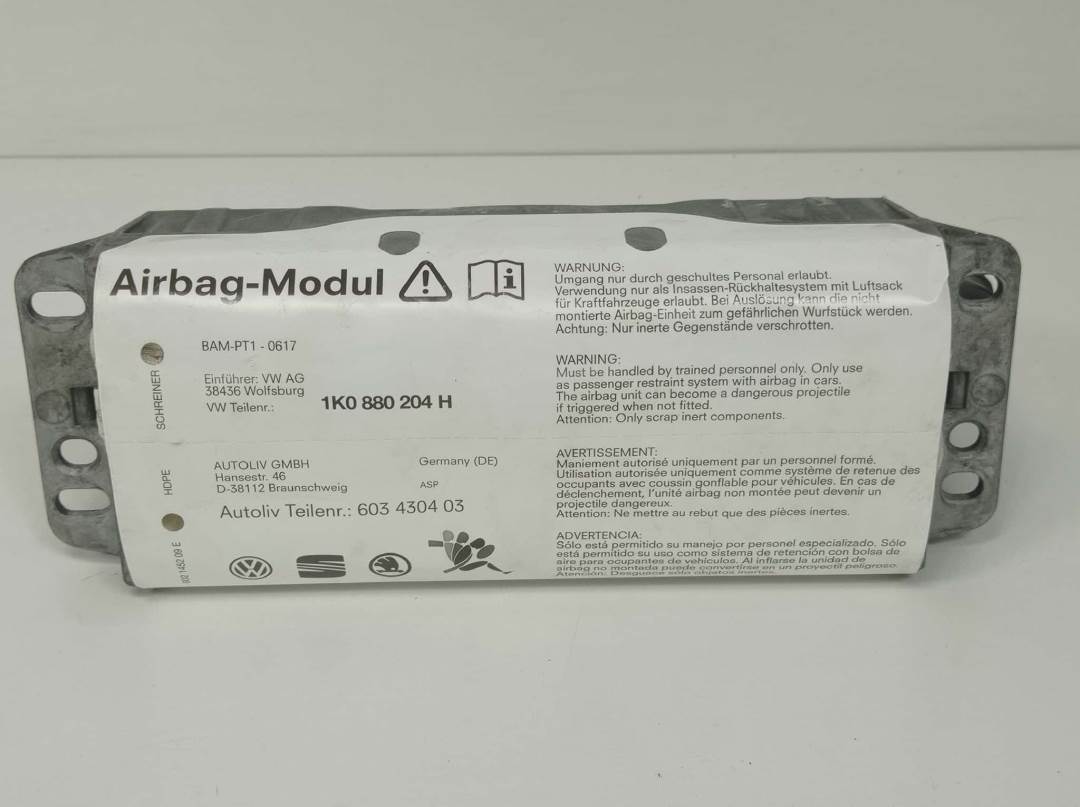 Airbag avant droit - 1K0880204H - VOLKSWAGEN - GOLF PLUS (5M1)