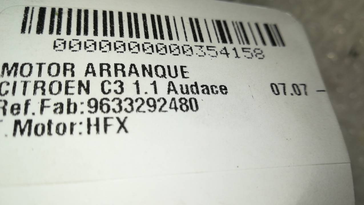 MOTOR ARRANQUE