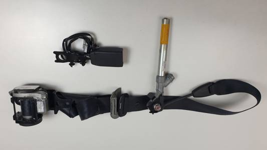 CINTURON SEGURIDAD DELANTERO DERECHO 6066746 CITROEN C-CROSSER Autodesguaces Alicante