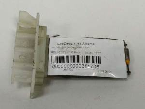 RESISTENCIA CALEFACCION PEUGEOT 207 Autodesguaces Alicante