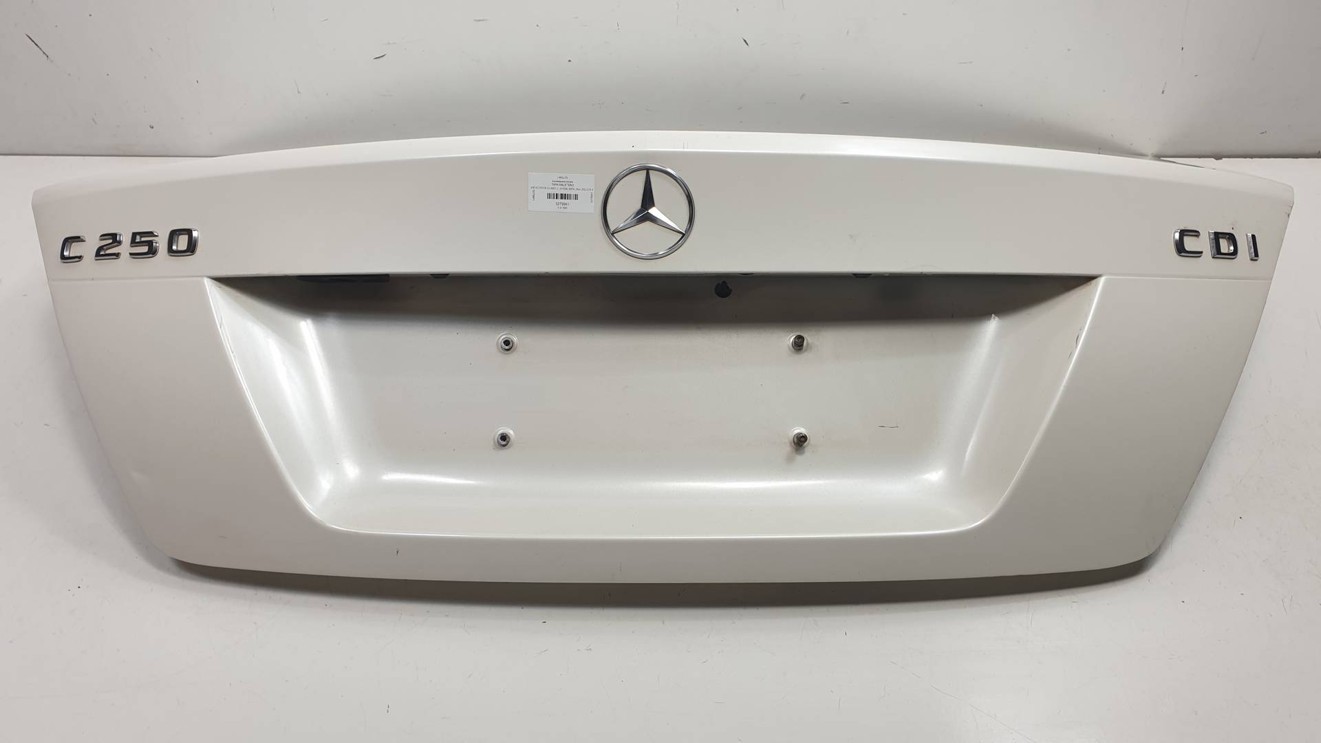 TAPA MALETERO - MERCEDES - CLASE C (W204) BERLINA