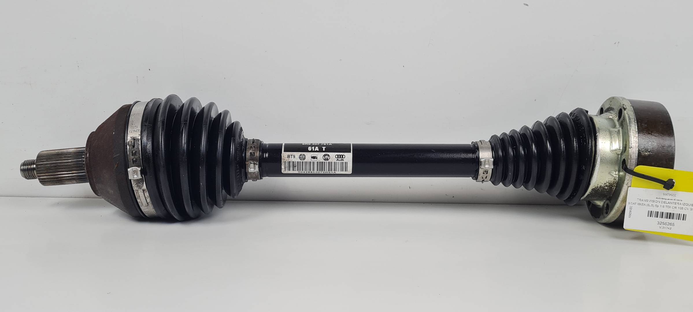 TRANSMISION DELANTERA IZQUIERDA - 6R0407761A - SEAT - IBIZA (6J5)