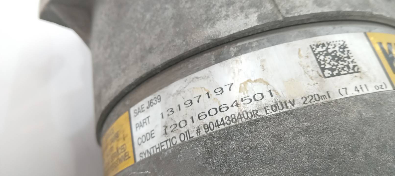 COMPRESOR AIRE ACONDICIONADO
