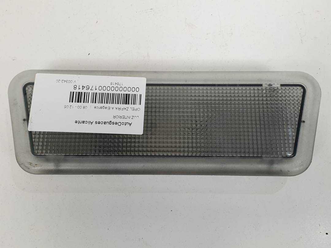 LUZ INTERIOR - 09153192 - OPEL - ZAFIRA A