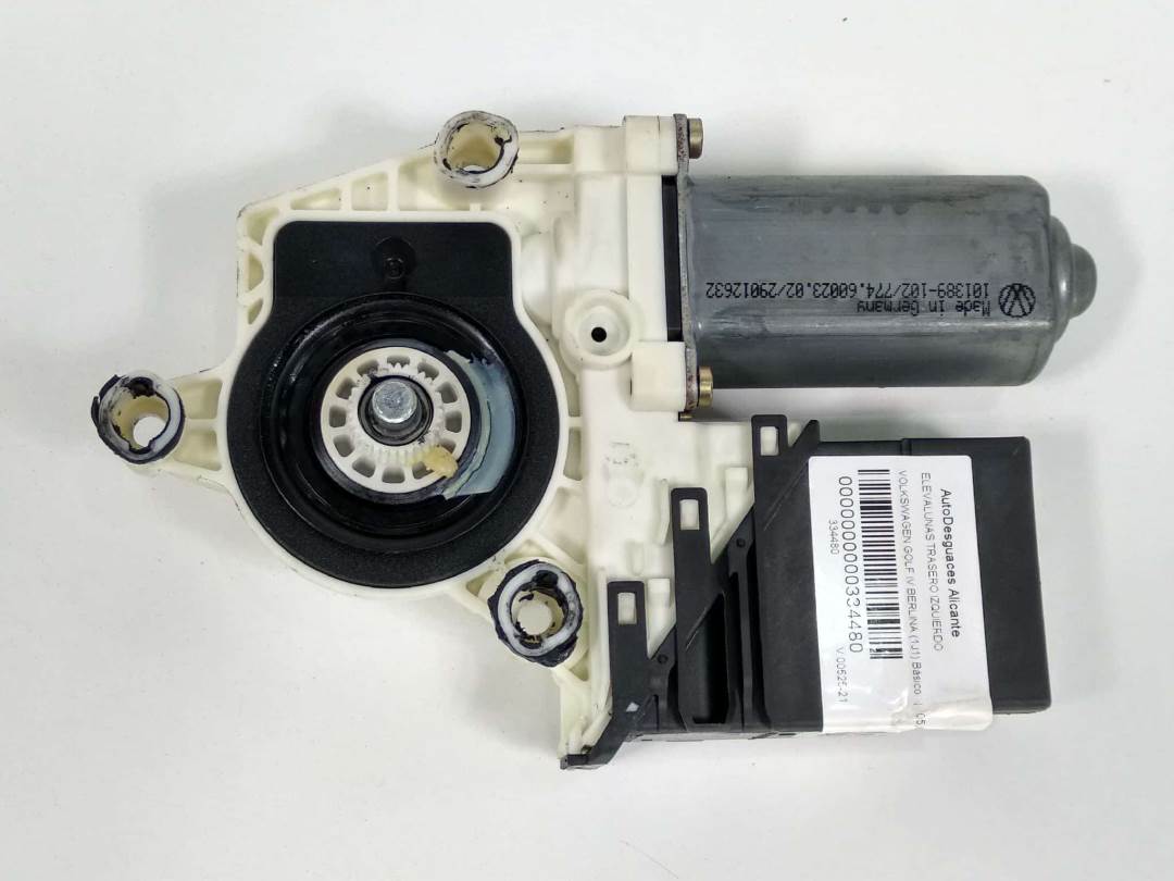 MOTOR ELEVALUNAS TRASERO IZQUIERDO - 101389102 - VOLKSWAGEN - GOLF IV BERLINA (1J1)