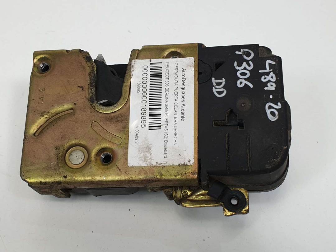CERRADURA PUERTA DELANTERA DERECHA - PEUGEOT - 306 BERLINA (S2)