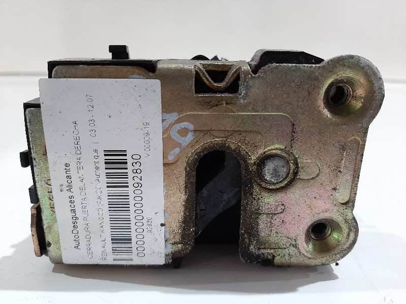 CERRADURA PUERTA DELANTERA DERECHA - RENAULT - KANGOO (F/KC0)