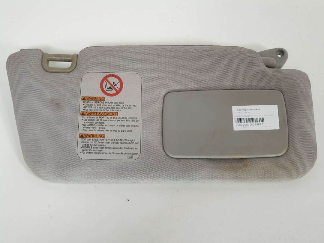PARASOL DERECHO - SUBARU - FORESTER S11 (SG)