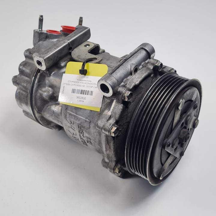 COMPRESOR AIRE ACONDICIONADO 9684432480 CITROEN C4 PICASSO Autodesguaces Alicante