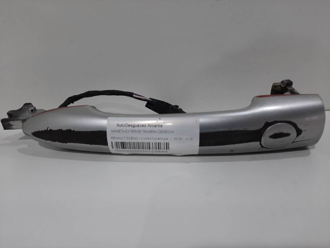 MANETA EXTERIOR TRASERA DERECHA - 8200289825 - RENAULT - SCENIC II (X84,JM)