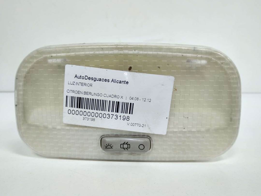 LUZ INTERIOR - 9680717080 - CITROEN - BERLINGO CUADRO