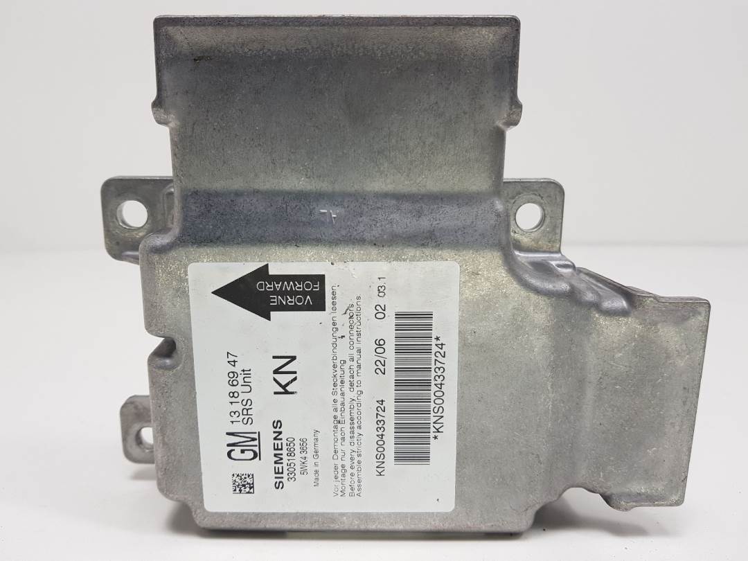 Airbag-Steuergerät - 13186947 - OPEL - VECTRA C BERLINA
