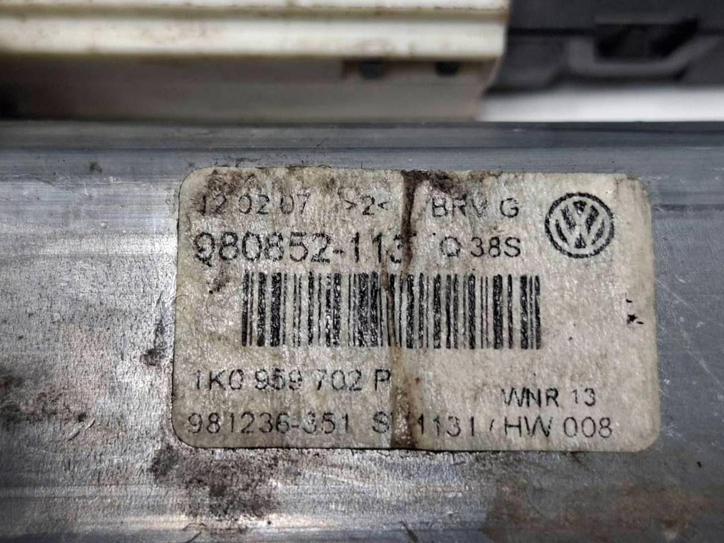 Foto 4 de Motor Elevalunas Delantero Derecho Volkswagen Golf V Berlina (1k1) (2003–2009)