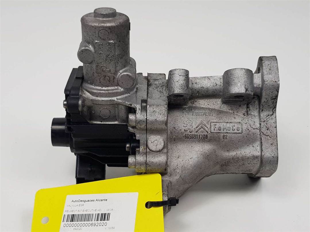 VALVULA EGR - 9656911780 - PEUGEOT - 807