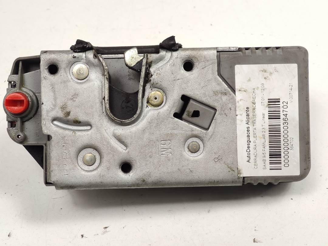 CERRADURA PUERTA TRASERA DERECHA - SAAB - 9-5 FAMILIAR