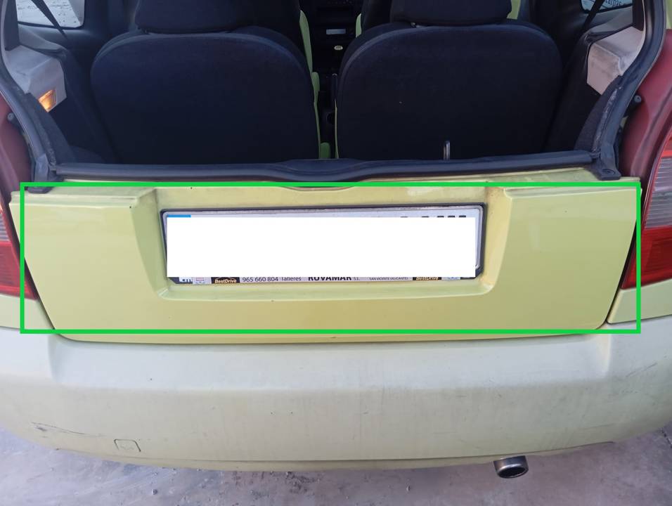 PORTON TRASERO