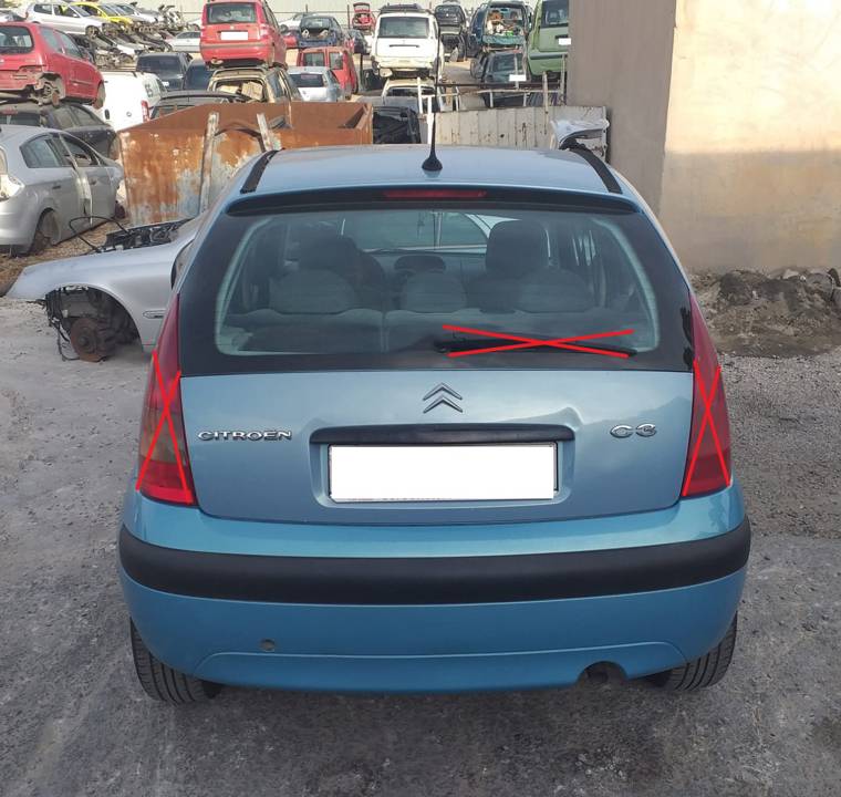 PORTON TRASERO