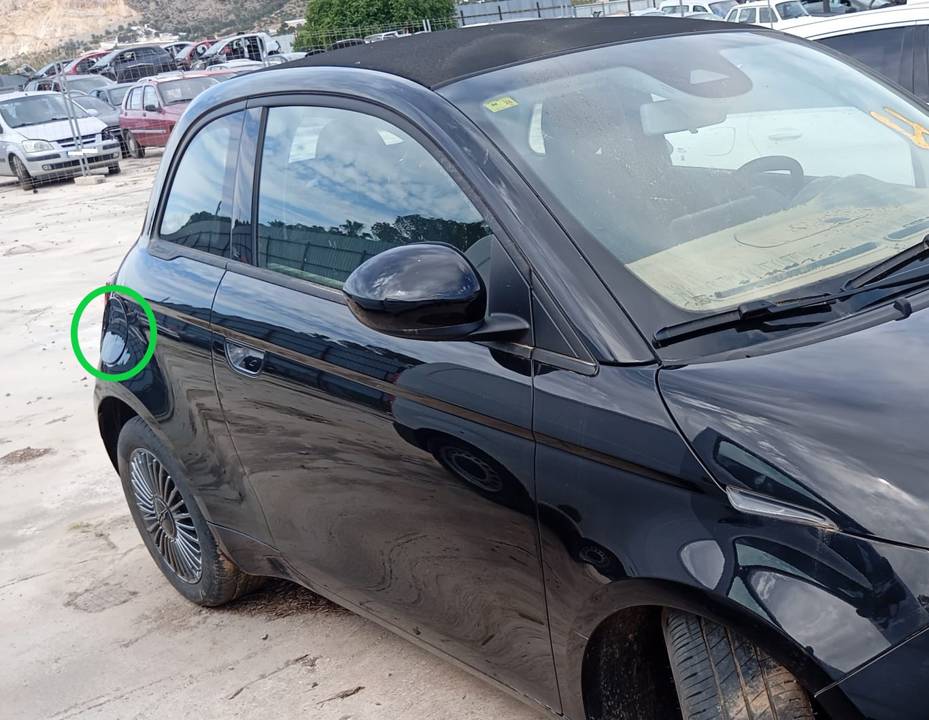 TAPA EXTERIOR COMBUSTIBLE
